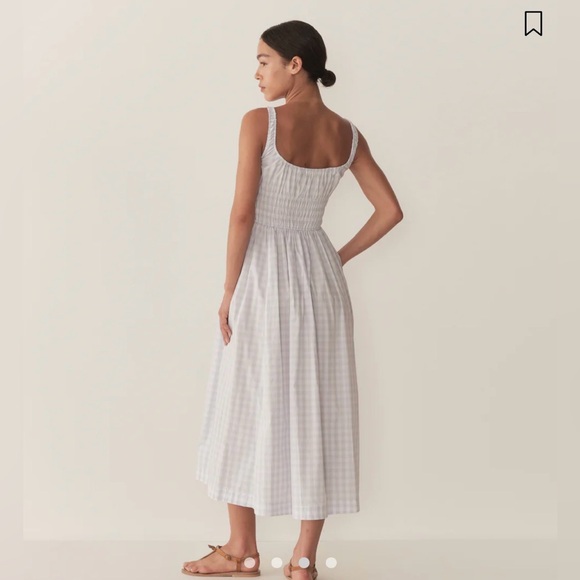 Dôen QUILLA DRESS in MARJORIE GINGHAM size S NWOT - Picture 2 of 6